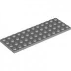 Plaquette LEGO® 4 x 12 Gris bleuté clair 4211401